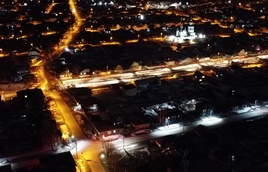 Енисейск с высоты. Фото Павла Колмакова